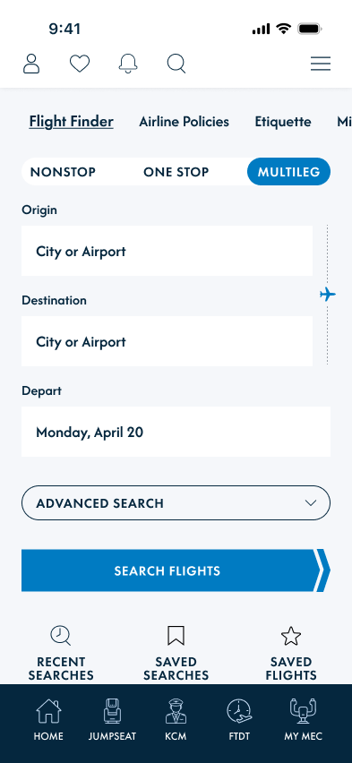 Figma search mock