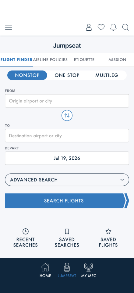 Live search page