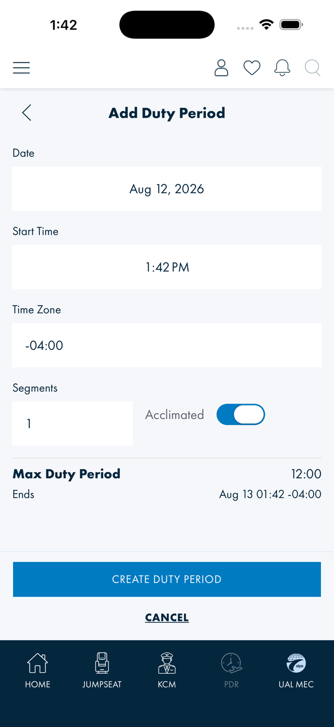 Blazor /ftdt/add-duty-period form — consolidated add duty period form