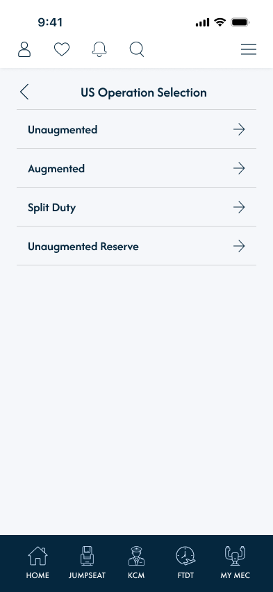 FTDT — Select Operation Type
