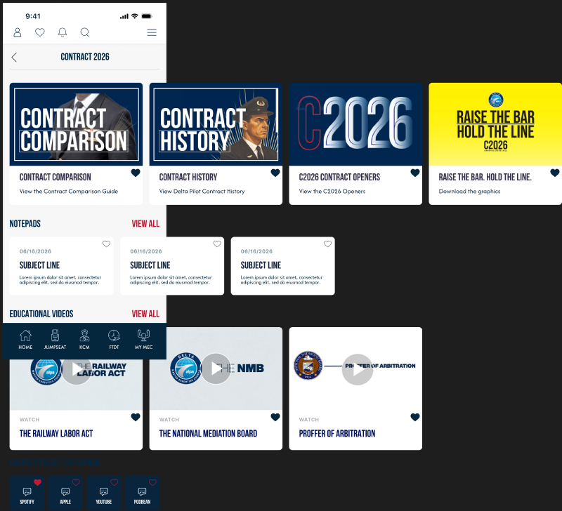 Contract 2026 negotiations screen