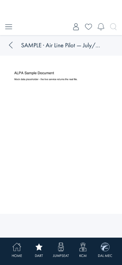 The document view after tapping Enable, with the prompt dismissed