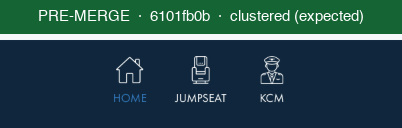 Pre-merge bottom nav, tabs clustered at center